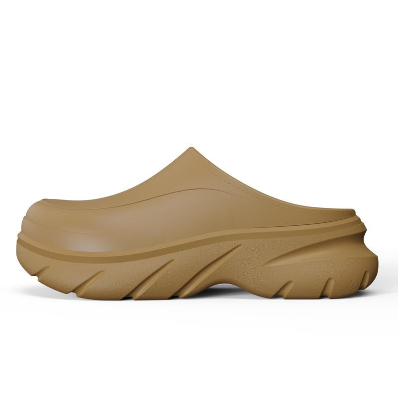 YASSIA Unisex Waterproof Fleece Lined Clogs Outdoor Non-Slip Slipper for Winter EVA Shell Cozy Walking Shoes on Cloud Women'S Shoes