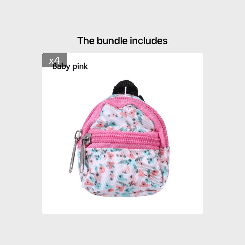 for LABUBU 30cm Doll 1/6 BJD Doll Mini Bag Backpack Mini Doll Bag Doll House Decoration Toy Accessories for Gifts Halloween, Christmas Gift easy-shop-bay