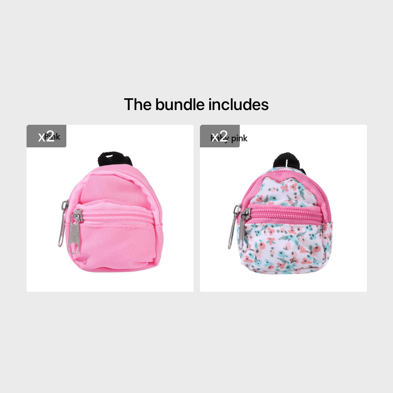 for LABUBU 30cm Doll 1/6 BJD Doll Mini Bag Backpack Mini Doll Bag Doll House Decoration Toy Accessories for Gifts Halloween, Christmas Gift easy-shop-bay