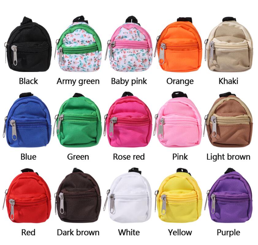 for LABUBU 30cm Doll 1/6 BJD Doll Mini Bag Backpack Mini Doll Bag Doll House Decoration Toy Accessories for Gifts Halloween, Christmas Gift easy-shop-bay