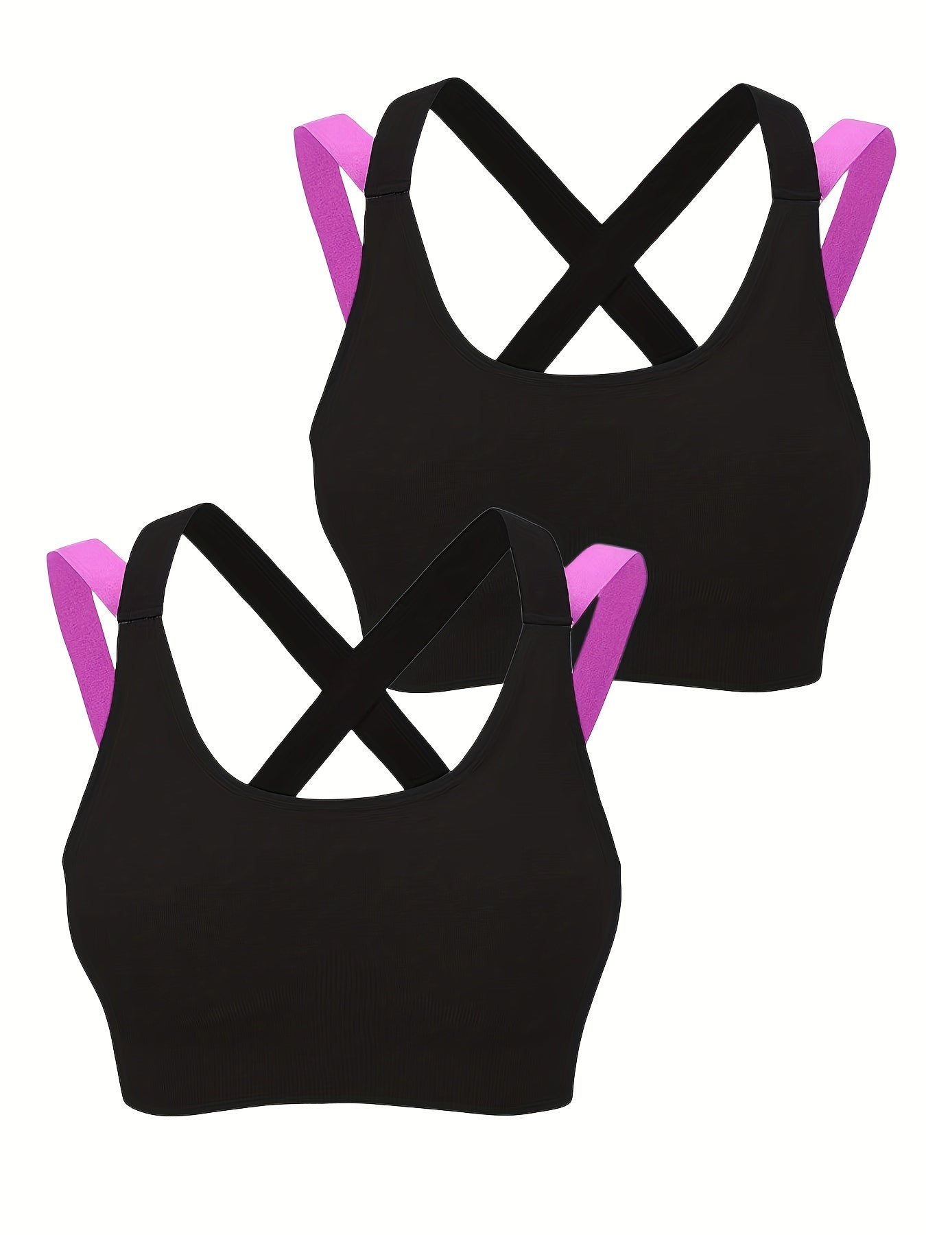 Summer Outer Wear Beautiful Back No Steel Ring Vest Type Sleep Sports Underwear Female Yoga Running Fitness Sports Bra Thin easy-shop-bay