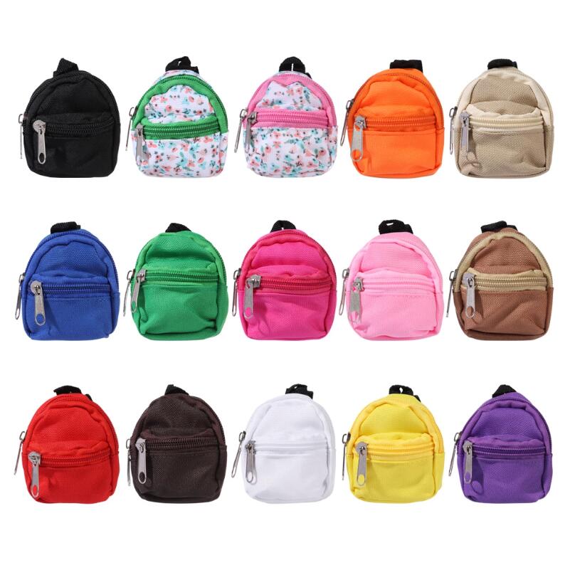 for LABUBU 30cm Doll 1/6 BJD Doll Mini Bag Backpack Mini Doll Bag Doll House Decoration Toy Accessories for Gifts Halloween, Christmas Gift easy-shop-bay