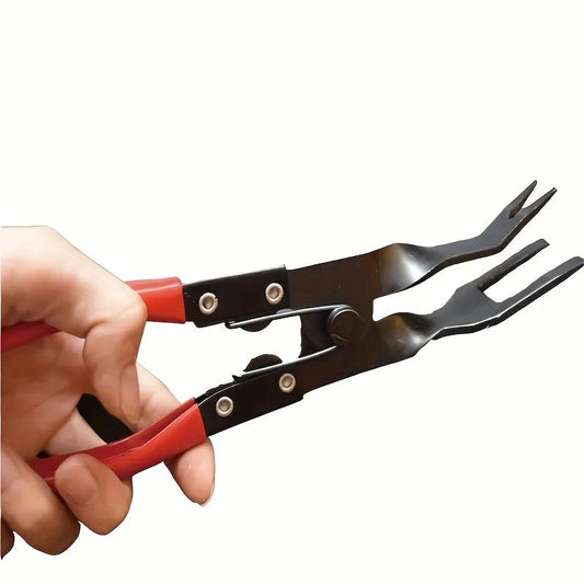 3 Pcs Auto Clip Pliers Set & Fastener Remover Car Trim Rivet Removal Pry Tool Repair Kit with Storage Bag for Automotive Door Panel