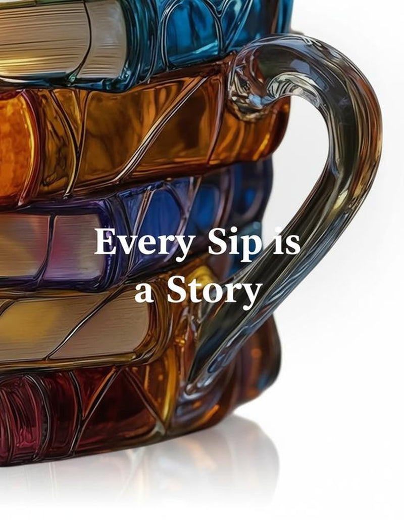 3D Ceramic Book Mug, Unique Stacked Books Coffee Cup, Creative Literary Gift for Book Lovers, Colorful Novelty Reader Mug – Perfect for Christmas & Black Friday Deals Drinkware Tumbler Reuse Reusable Washable