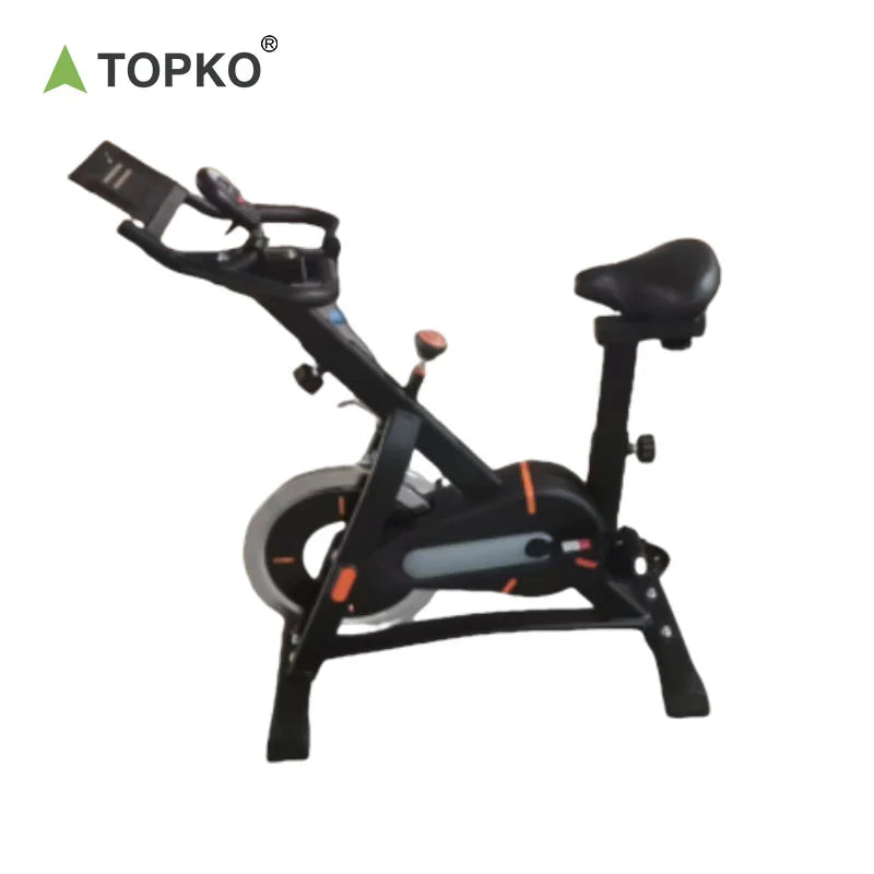TOPKO US Warehouse Indoor Exercise Bike Cardio Exercise Spin Bike Magnetic Control Silent Bike easy-shop-bay