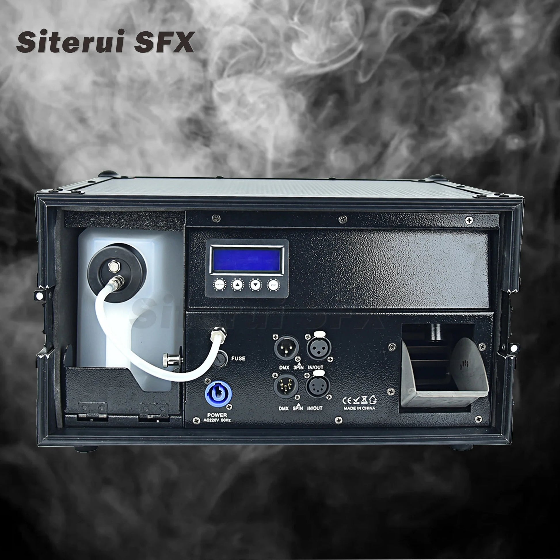 SITERUI SFX 1500W Water Based Haze Machine Mist Morning Haze with DMX LCD Remote Control for Theater Concerts easy-shop-bay