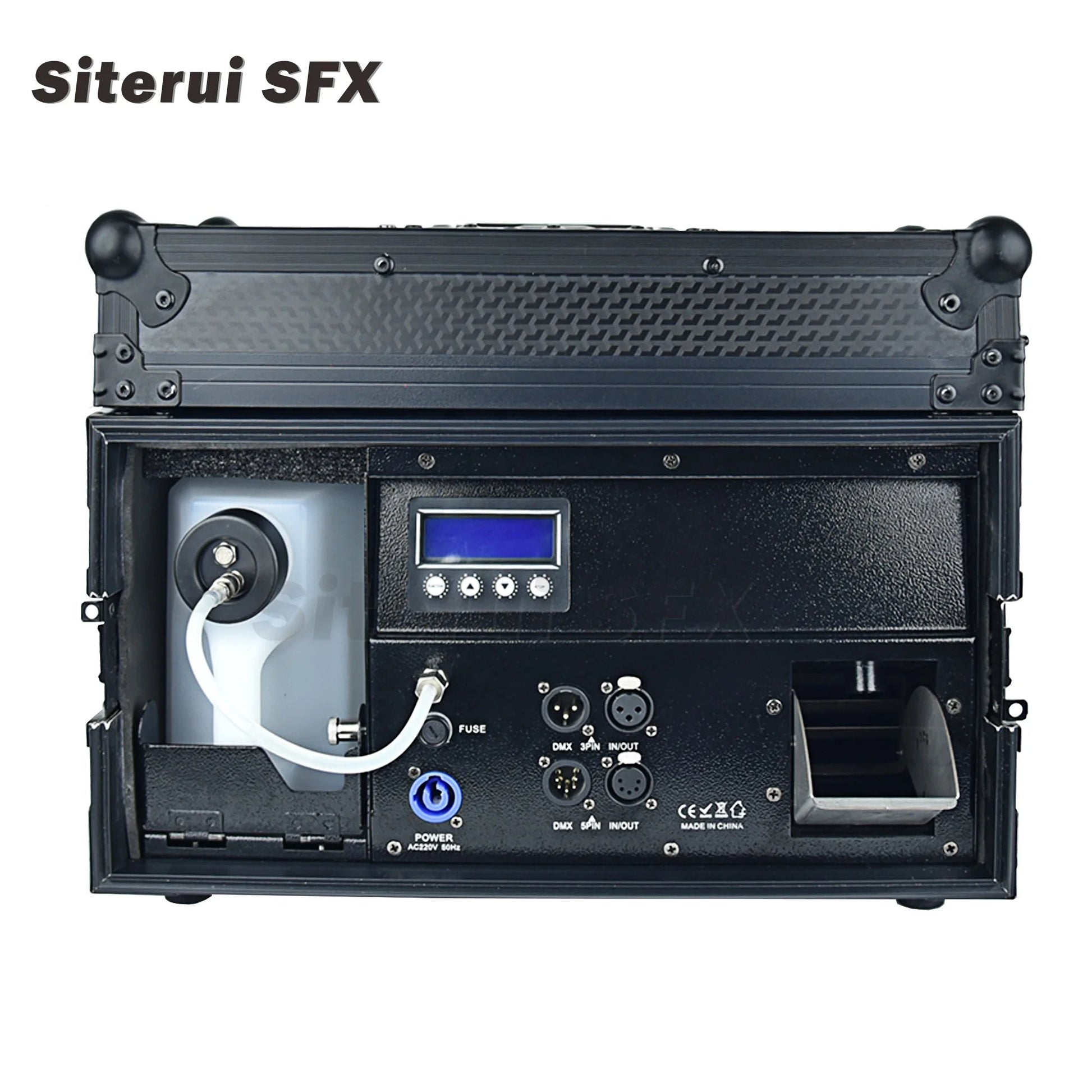 SITERUI SFX 1500W Water Based Haze Machine Mist Morning Haze with DMX LCD Remote Control for Theater Concerts easy-shop-bay