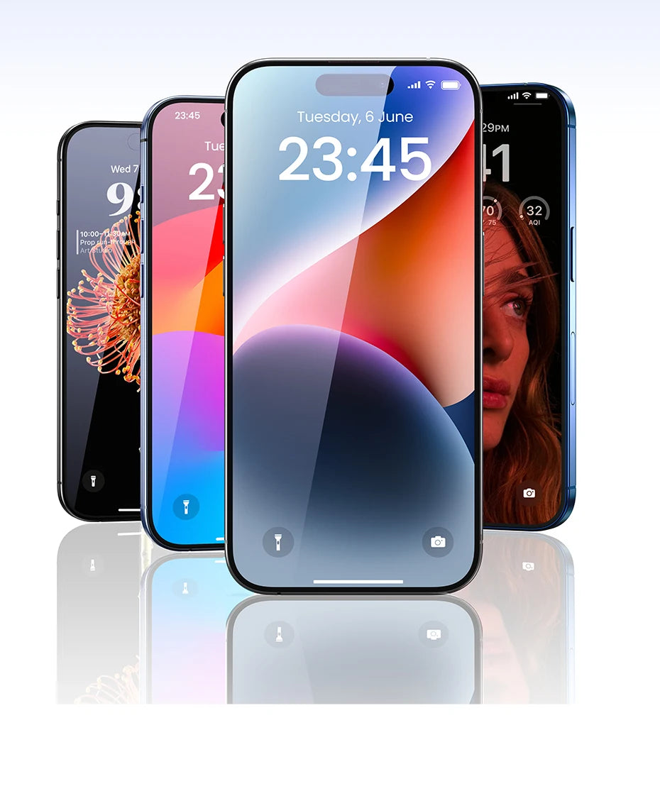 UGREEN Dust-free Screen Protector For iPhone 16 Pro Max Tempered Glass For iPhone 16 Pro Screen Protectors 15Pro Plus Film easy-shop-bay