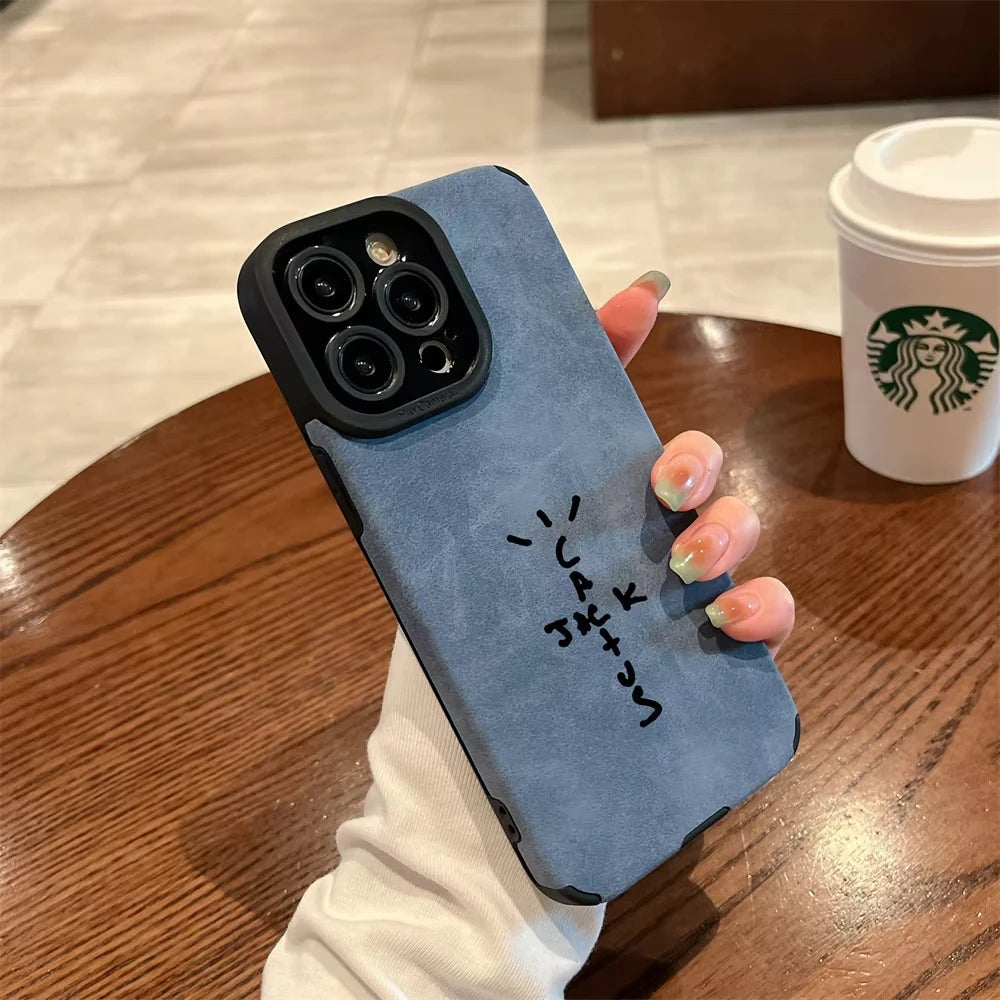 Flip leather phone case for iphone 16 15 14 plus 13 12 11 pro max 16E x xr xs cover Fashion Streetwear hop jack funda cases easy-shop-bay