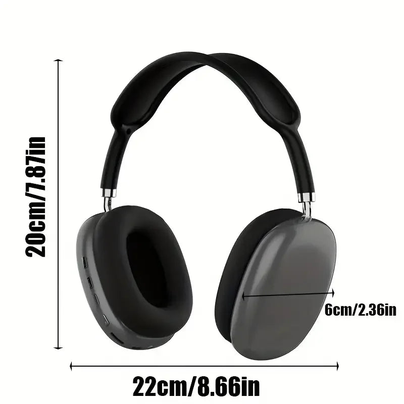 Wireless Bluetooth Headset Sports Gaming Headset Hifi Stereo Noise Cancelling for Phone PC easy-shop-bay