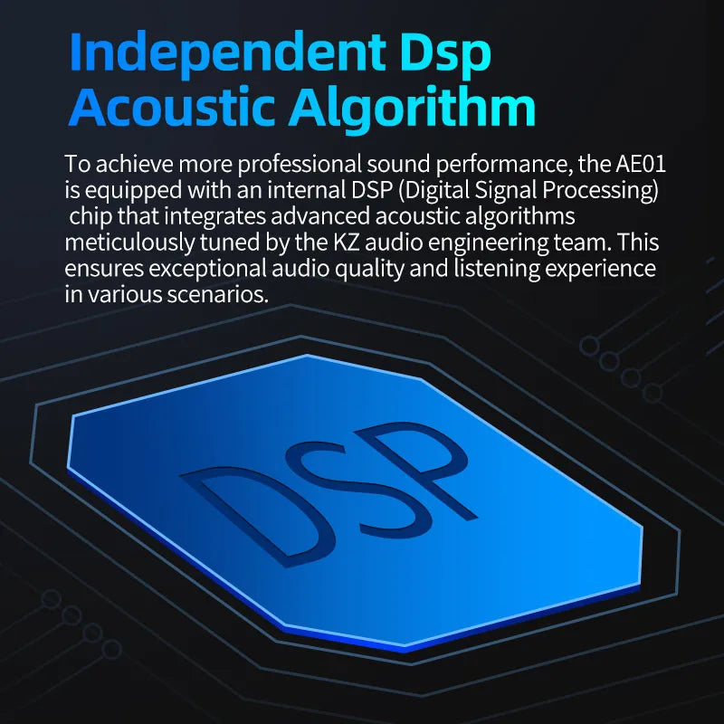 KZ AE01 Wireless Upgrade Cable Bluetooth-compatible 5.4 HIFI Wireless Ear Hook C PIN Connector With Charging Case easy-shop-bay