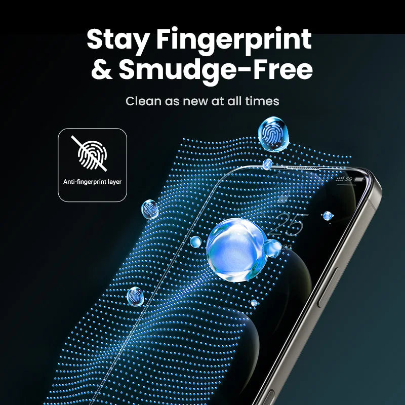 UGREEN Dust-free Screen Protector For iPhone 16 Pro Max Tempered Glass For iPhone 16 Pro Screen Protectors 15Pro Plus Film easy-shop-bay
