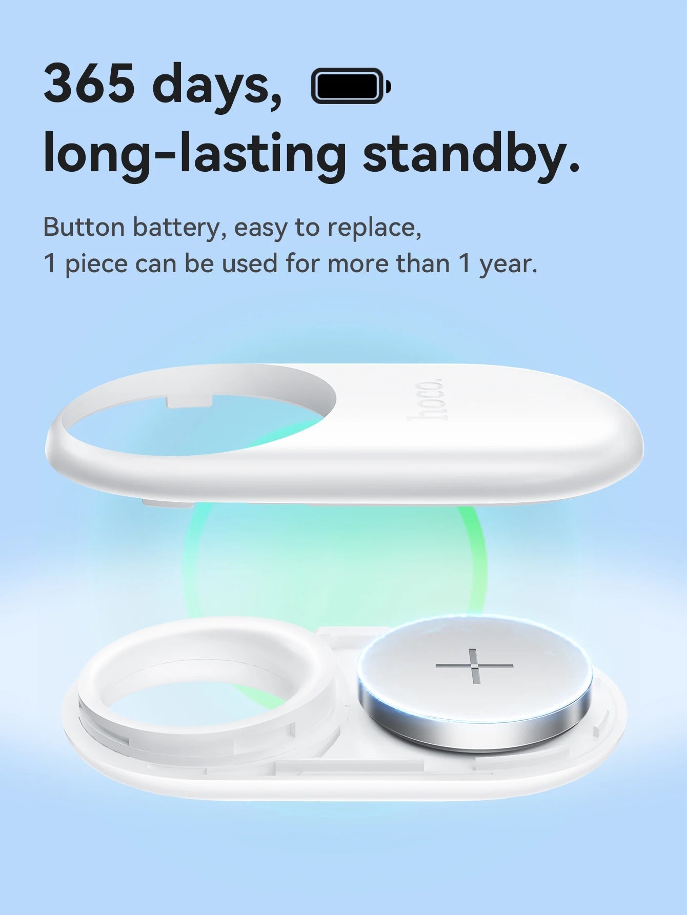 HOCO Fashion Smart Wireless Anti-Lost Position Device GPS Tracker Suppprt For Find My For Wallet Key Pet Alarm Finder Tag easy-shop-bay