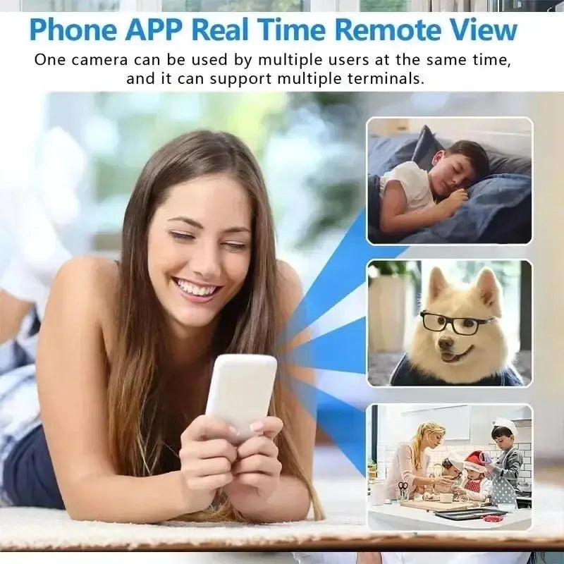 New X5Mini Night Vision 1080P Wireless Surveillance Camera Lightweight Clear Portable Motion Detection Premium Quality easy-shop-bay