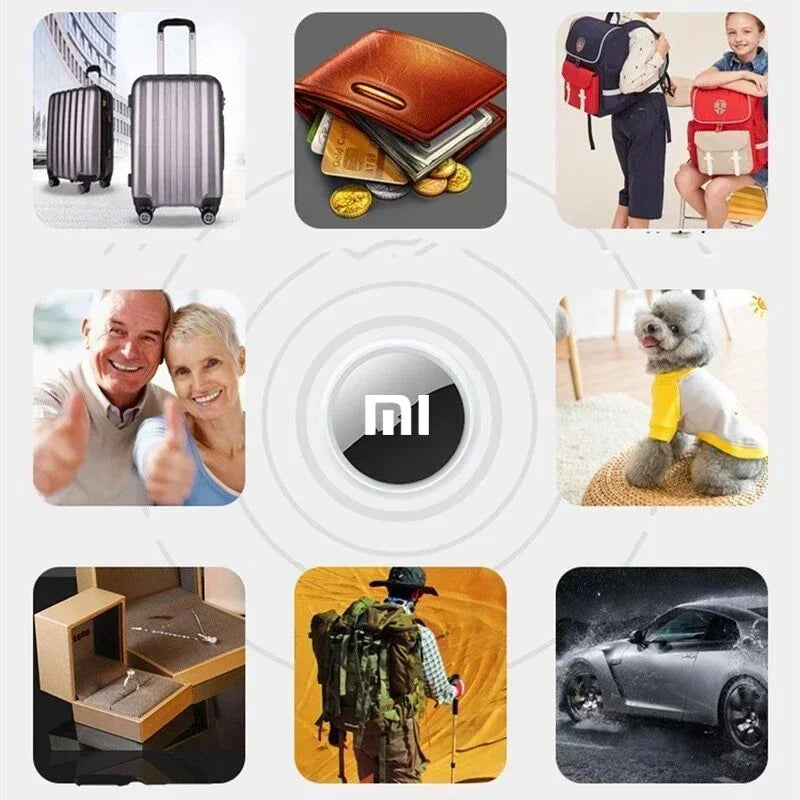 Xiaomi Mini Bluetooth 5.0 Tracker GPS AntiLost Device Round Pet Kids Bag Wallet Tracking Finder Locator Air Tag Smart Home NEW easy-shop-bay
