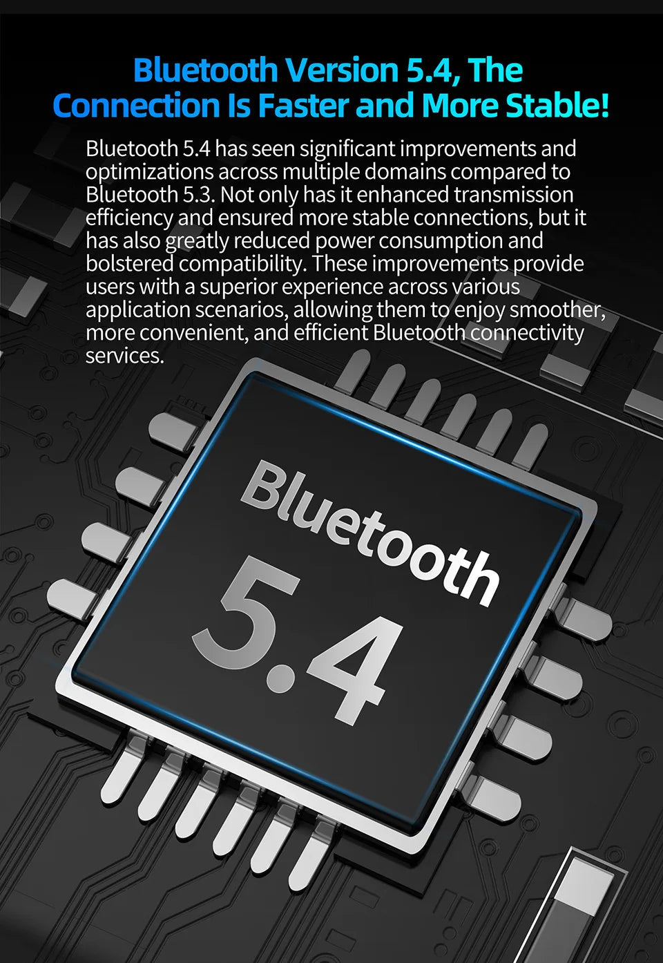 KZ AE01 Wireless Upgrade Cable Bluetooth-compatible 5.4 HIFI Wireless Ear Hook C PIN Connector With Charging Case easy-shop-bay