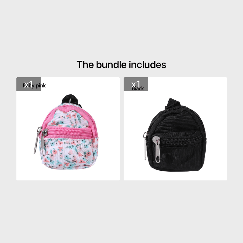 for LABUBU 30cm Doll 1/6 BJD Doll Mini Bag Backpack Mini Doll Bag Doll House Decoration Toy Accessories for Gifts Halloween, Christmas Gift easy-shop-bay