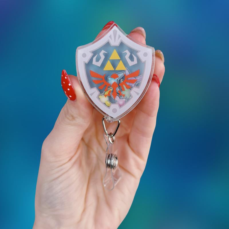 Fun and Colorful Shaker Badge Reels for Teachers, Nurses and More