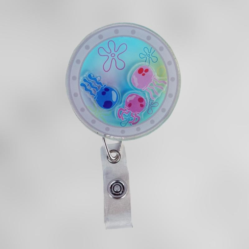 Fun and Colorful Shaker Badge Reels for Teachers, Nurses and More