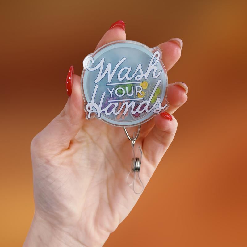 Fun and Colorful Shaker Badge Reels for Teachers, Nurses and More